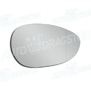 Staklo retrovizora sa nosačem FIAT 500 (312), 07-; GRANDE PUNTO/EVO/PUNTO (199), 05-; LINEA (323), 07-15; 