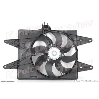Ventilator hladnjaka sa nosačem FIAT DOBLO (119/223), 01-10; 