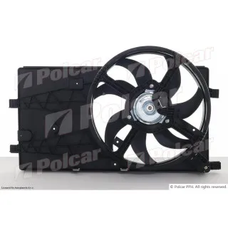 Ventilator hladnjaka sa nosačem CITROËN, FIAT, PEUGEOT 