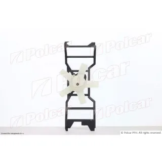 Ventilator hladnjaka sa nosačem FORD, MAZDA 