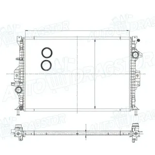 Hladnjak FORD, LAND ROVER, VOLVO 