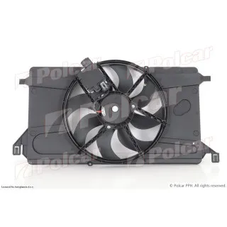 Ventilator hladnjaka sa nosačem FORD C-MAX (C214), 07-10; FOCUS C-MAX (C214), 03-07; FOCUS II (DA_), 04-11; 