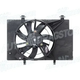 Ventilator hladnjaka sa nosačem FORD B-MAX, 12-; FIESTA (JA8), 08-17; 
