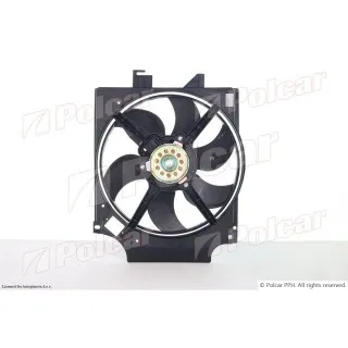 Ventilator hladnjaka sa nosačem FORD TRANSIT (V184/5), 00-06; 