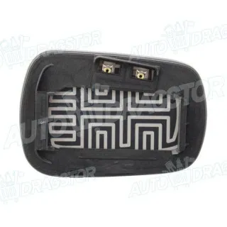 Staklo retrovizora sa nosačem FORD FIESTA (JHS), 02-08; FUSION (JUS), 02-12; 