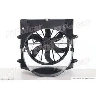 Ventilator hladnjaka sa nosačem JEEP GRAND CHEROKEE (WJ/WG), 98-04; 