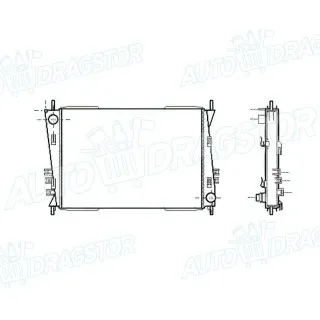 Hladnjak JAGUAR X-TYPE (X400), 01-09; 