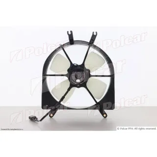 Ventilator hladnjaka sa nosačem HONDA CIVIC (EG/EJ/EH9), 91-95; CIVIC (EJ/EK), 95-01; CIVIC (MA/MB/MC2), 95-01; CIVIC SHUTTLE (EE), 88-95; CRX (EH6/EG2), 92-98 
