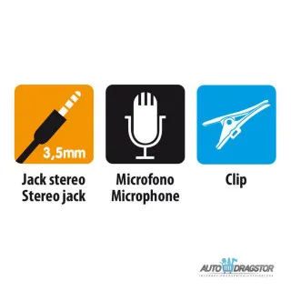 MONO SLUŠALICE SA MIKRFOFONOM 