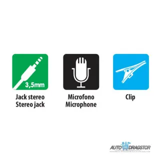 MONO SLUŠALICE SA MIKRFOFONOM 