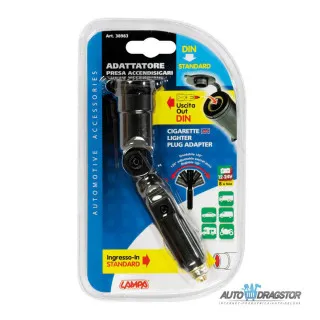 ADAPTER KONEKTOR 12/24V SA ZGLOBOM I POKLOPCEM MAX 8A 