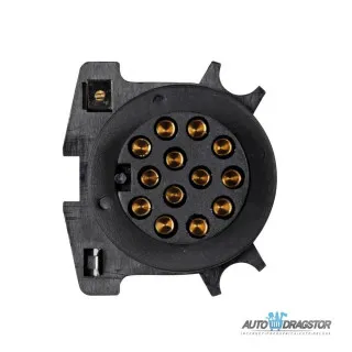 KONEKTOR UTIČNICA 13 PINOVA SA PRIKLJUČKOM ZA ZADNJE SVELO ZA MAGLU 