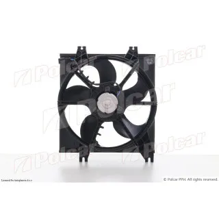Ventilator hladnjaka sa nosačem HYUNDAI ACCENT (LC), 00-06; ACCENT (X-3), 94-00; PONY (X-3), 94-98; 