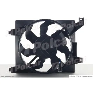 Ventilator hladnjaka sa nosačem HYUNDAI ACCENT (MC), 06-10; 