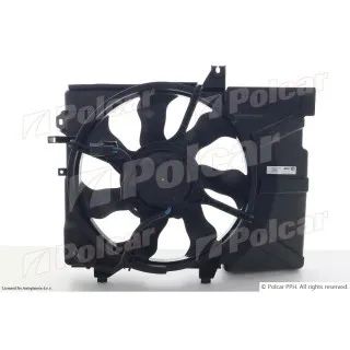 Ventilator hladnjaka sa nosačem HYUNDAI GETZ (TB), 02-11; 