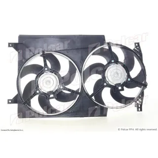 Ventilator hladnjaka sa nosačem LAND ROVER FREELANDER (CB40), 97-06; 