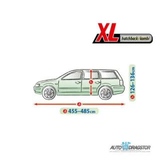 CERADA ZA AUTOMOBIL XL HATCHBACK/KOMBI,D 455-485CM,V 126-136CM 