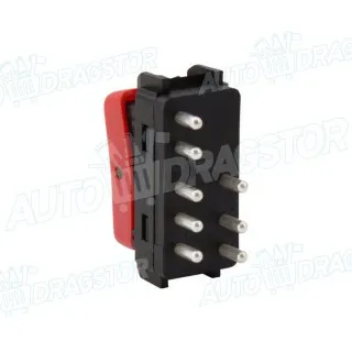 Prekidač za sva 4 migavca MERCEDES 190 (W201), 82-93; C-KLASSE (W202), 93-01; W123, 75-85; W124/E-KLASSE, 84-96; 