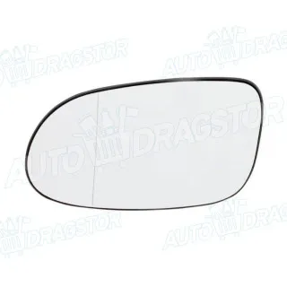 Staklo retrovizora sa nosačem MERCEDES A-KLASSE (W168), 97-04; CLK-KLASSE (C208), 97-03; SL-KLASSE (R129), 89-01; SLK-KLASSE (R170), 96-04; 
