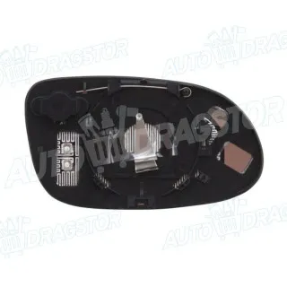 Staklo retrovizora sa nosačem MERCEDES A-KLASSE (W168), 97-04; CLK-KLASSE (C208), 97-03; SL-KLASSE (R129), 89-01; SLK-KLASSE (R170), 96-04; 