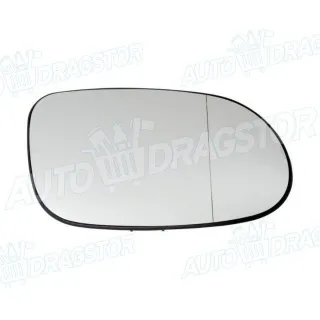 Staklo retrovizora sa nosačem MERCEDES A-KLASSE (W168), 97-04; CLK-KLASSE (C208), 97-03; SL-KLASSE (R129), 89-01; SLK-KLASSE (R170), 96-04; 