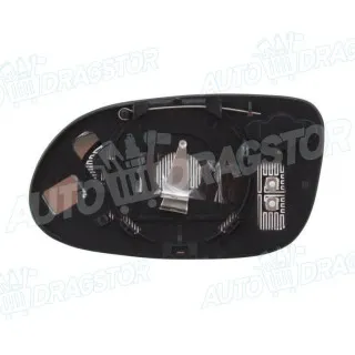 Staklo retrovizora sa nosačem MERCEDES A-KLASSE (W168), 97-04; CLK-KLASSE (C208), 97-03; SL-KLASSE (R129), 89-01; SLK-KLASSE (R170), 96-04; 