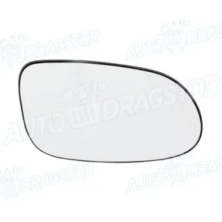 Staklo retrovizora sa nosačem MERCEDES A-KLASSE (W168), 97-04; CLK-KLASSE (C208), 97-03; SL-KLASSE (R129), 89-01; SLK-KLASSE (R170), 96-04; 