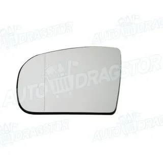 Staklo retrovizora sa nosačem MERCEDES E-KLASSE (W210), 95-03; 