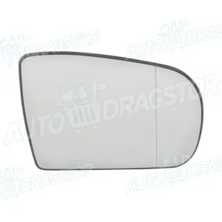 Staklo retrovizora sa nosačem MERCEDES E-KLASSE (W210), 95-03; 