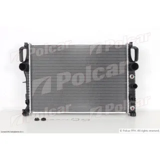 Hladnjak MERCEDES CLS-KLASSE (C219), 04-10; E-KLASSE (W211), 02-09; 