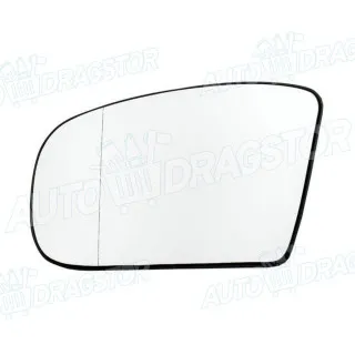 Staklo retrovizora sa nosačem MERCEDES CL-KLASSE (C215), 99-06; S-KLASSE (W220), 98-05; 