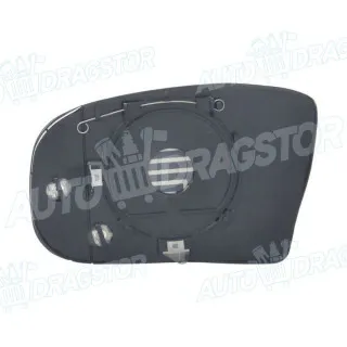 Staklo retrovizora sa nosačem MERCEDES CL-KLASSE (C215), 99-06; S-KLASSE (W220), 98-05; 