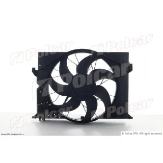 Ventilator hladnjaka sa nosačem MERCEDES CL-KLASSE (C216), 06-14; S-KLASSE (W221), 05-13; 