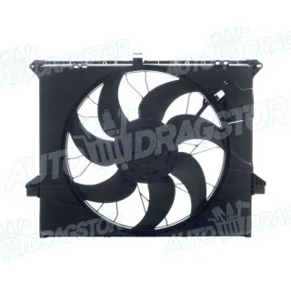 Ventilator hladnjaka sa nosačem MERCEDES M-KLASSE/ML (W164), 05-12; R-KLASSE (W251), 05-15; 