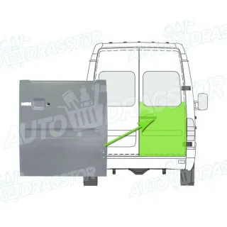 Lajsna gepek vrata VOLKSWAGEN LT (2D), 96-06; 