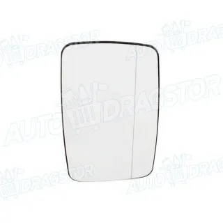 Staklo retrovizora sa nosačem MERCEDES, VOLKSWAGEN 