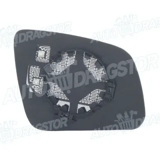 Staklo retrovizora sa nosačem MERCEDES C-KLASSE (W204), 07-14; 