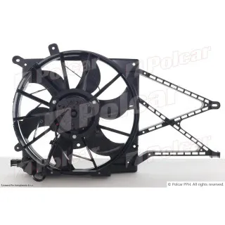 Ventilator hladnjaka sa nosačem OPEL ASTRA G (T98), 98-09; ZAFIRA A (T98), 99-05; 