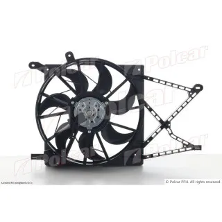 Ventilator hladnjaka sa nosačem OPEL ASTRA G (T98), 98-09; ZAFIRA A (T98), 99-05; 