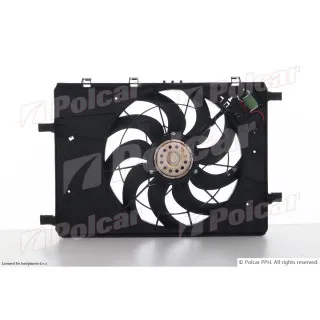 Ventilator hladnjaka sa nosačem CHEVROLET, OPEL 