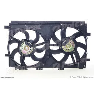 Ventilator hladnjaka sa nosačem OPEL, SAAB 