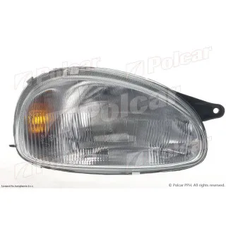 Far OPEL COMBO B, 93-00; CORSA B (S93), 93-00; 