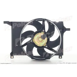 Ventilator hladnjaka sa nosačem OPEL COMBO B, 93-00; CORSA B (S93), 93-00; TIGRA (S93), 94-01; 