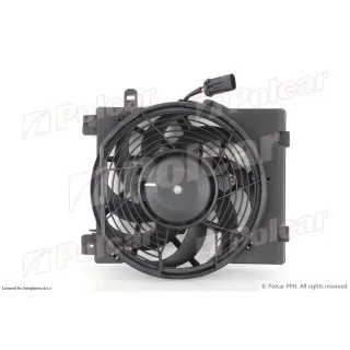 Ventilator hladnjaka sa nosačem OPEL COMBO C, 00-11; CORSA C (X01), 00-06; 