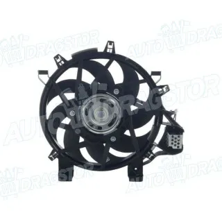 Ventilator hladnjaka sa nosačem OPEL COMBO C, 00-11; CORSA C (X01), 00-06; TIGRA (X04), 04-09; 