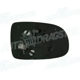 Staklo retrovizora sa nosačem OPEL COMBO C, 00-11; CORSA C (X01), 00-06; TIGRA (X04), 04-09; 