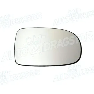 Staklo retrovizora sa nosačem OPEL COMBO C, 00-11; CORSA C (X01), 00-06; TIGRA (X04), 04-09; 