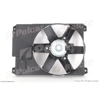 Ventilator hladnjaka sa nosačem CITROËN, FIAT, PEUGEOT 