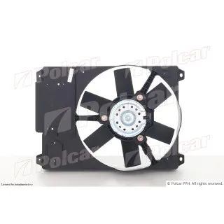 Ventilator hladnjaka sa nosačem CITROËN, FIAT, PEUGEOT 