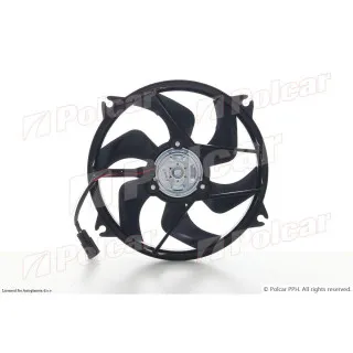 Ventilator hladnjaka sa nosačem CITROËN, PEUGEOT 